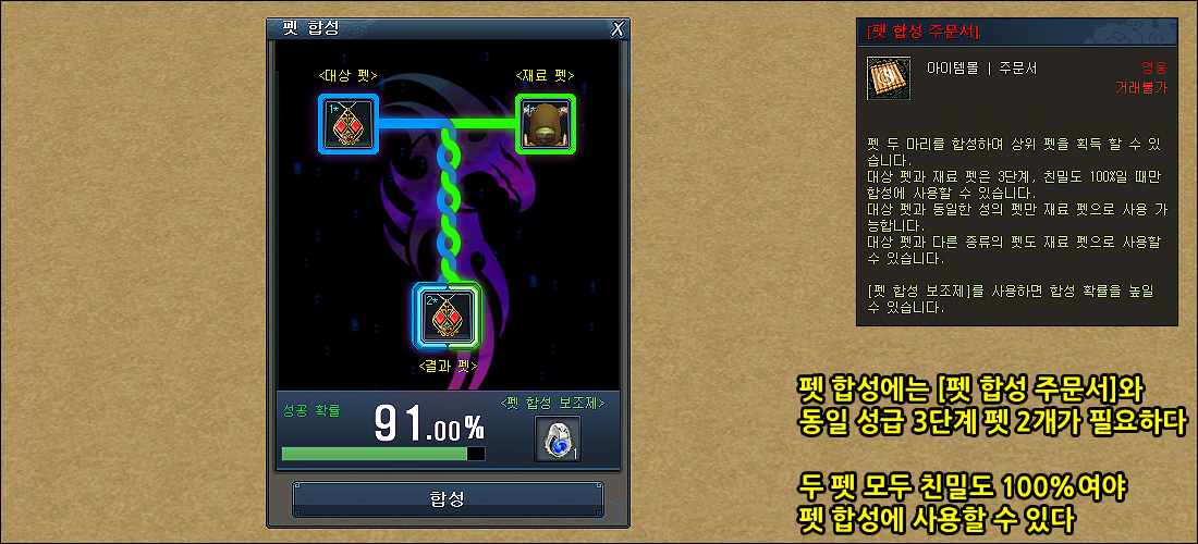 สัตว์เลี้ยง - 3. การผสานสัตว์เลี้ยง (วิวัฒนาการระดับดาว)
