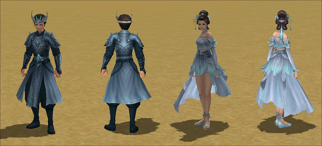 Limited Costume (New/From 2026) - Silver Snow Attire