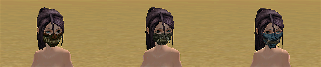Mask - Blood Ogre Mask / Iron Ogre Mask / Azure Ogre Mask