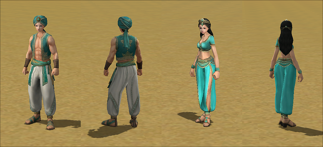 Limited Costume (New/From 2026) - Desert Mirage Attire